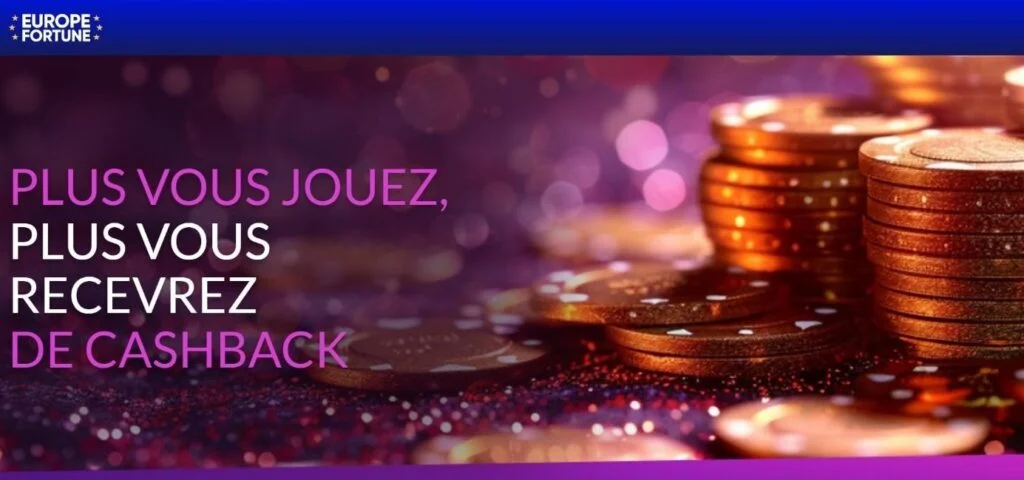 Europe Fortune Casino desktop view