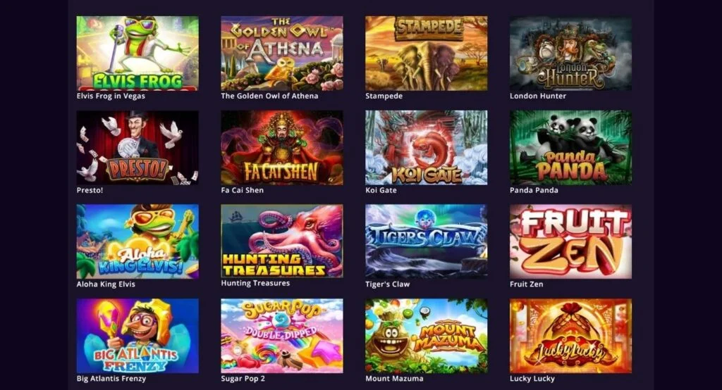 ParisVIP Casino desktop view