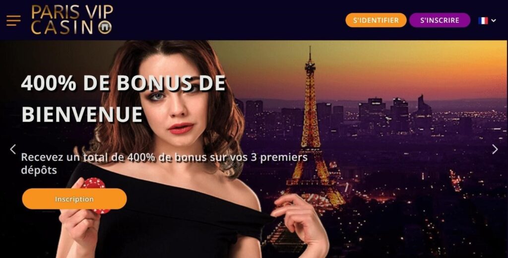 parisvip Bonus bienvenue