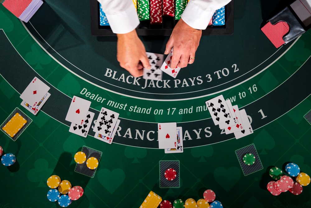 table de blackjack