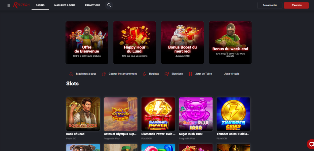 riviera casino apercu